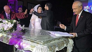 Kılıçdaroğlu Nikah Şahitliği Yaptı