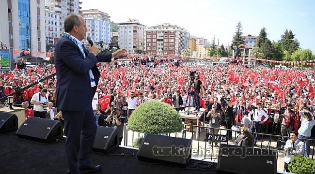 Muharrem İnce Rize'de Vatandaşlara Seslendi