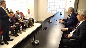 Erguvan ÖHO İşletmecileri Sorunlarını Adan'a Anlattı