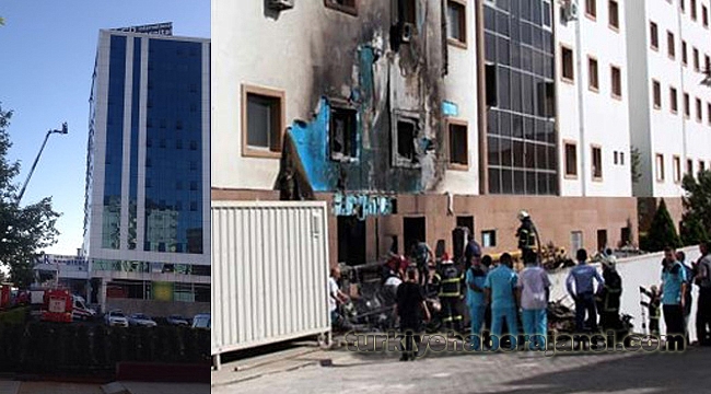 Gaziantep'te Hastanede Yangın: 2 Ölü