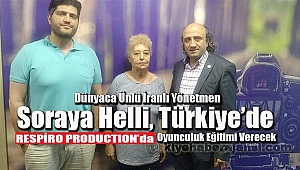 Ünlü yönetmen Soraya Helli Türkiye'de Oyuncu Yetiştirecek