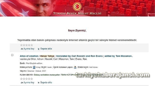 Adnan Oktar'ın Kitapları Meclis'te!