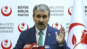 BBP Lideri Destici'den Erken Yerel Seçim Çağrısı