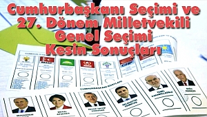 Cumhurbaşkanı Seçimi ve 27. Dönem Milletvekili Genel Seçimi Sonuçları