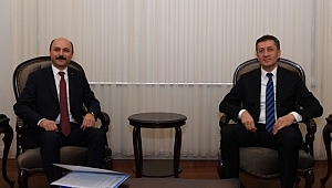 Genel Başkan Geylan'dan, Bakan Selçuk'a Hayırlı Olsun Ziyareti