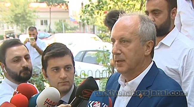 Muharrem İnce'den Dikkat Çeken Yanıt!