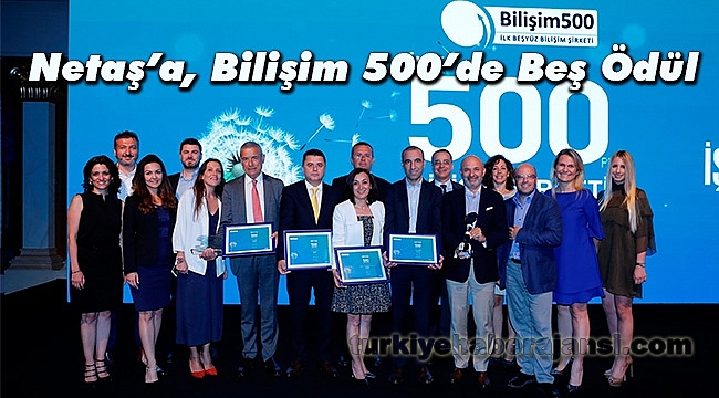 Netaş Bilişim 500’de Beş Ödül Daha Aldı