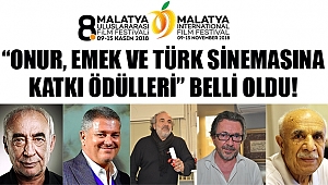 ‘Onur, Emek ve Türk Sinemasına Katkı Ödülleri’