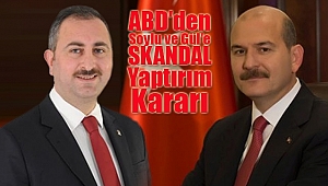 ABD'den Abdülhamit Gül ve Süleyman Soylu'ya Yaptırım Kararı