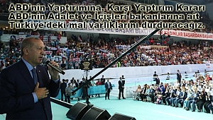 ABD'nin Yaptırımına, Karşı Yaptırım Kararı