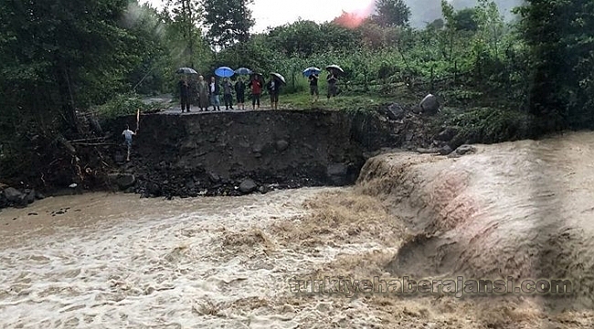 Ordu'daki Sel Felaketinde Bir Kişi Kayboldu!