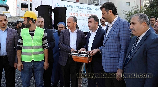 Bağcılar'da 954 Kişilik Butik Caminin Temeli Atıldı
