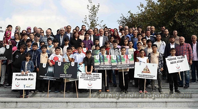 Bağcılarlılar Sağlıklı Yaşam İçin Yürüdüler