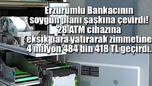Erzurumlu Bankacının Bankasını Soymak İçin Şok Planı