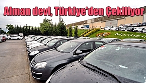 Alman devi, Türkiye'den Çekiliyor 