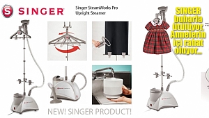 SINGER’LE Çocuk Kıyafetlerinin Ütüsünde Buhar Devri