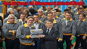 50 Milyonuncu Aküsünü Üretti