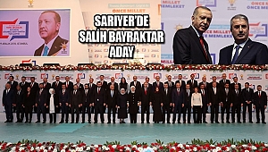 AK Parti Sarıyer Belediye Başkan Adayı, Salih Bayraktar