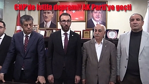 CHP'de İstifa Depremi! AK Parti'ye Geçti