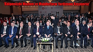 'Bölgemizde Mazlum ve Mağdurların Yardımına Koşuyoruz'