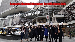 Canpark Akademi Mezunları Sertifikalarını Aldı