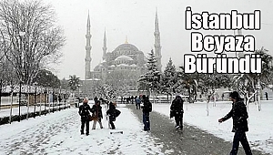 İstanbul Beyaza Büründü