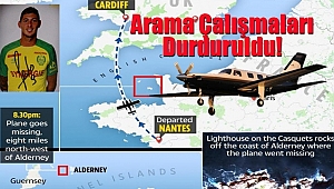 Kaybolan Uçağının Arama Çalışmaları Durduruldu!