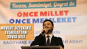 Mevlüt Öztekin'e Teşkilattan Sevgi Seli