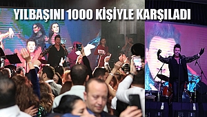 Yılbaşını 1000 Kişiyle Karşıladı