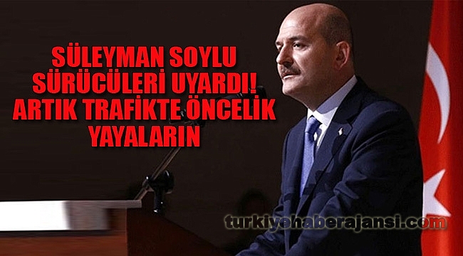 Artık Trafikte Öncelik Yayaların