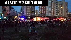 Askeri Helikopter Düştü: 4 Askerimiz Şehit Oldu