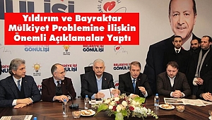 Binali Yıldırım’dan Sarıyer’de Tapu ve Rayiç Bedel Sözü