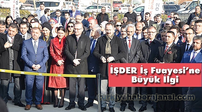 İŞDER Fuayesine 1'inci Gün 2.150 Katılımcı İştirak Etti