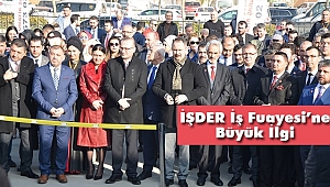 İŞDER Fuayesine 1'inci Gün 2.150 Katılımcı İştirak Etti