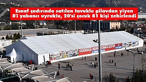 Karabük'te Tavuklu Pilav Yiyen 81 Kişi Zehirlendi