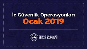 Ocak Ayında 9 bin 463 Operasyon Yapıldı