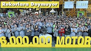 Oyak Renault’nun 6 Milyonuncu Motor Gururu