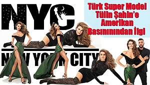Türk Super Model Tülin Şahin Newyork'ta
