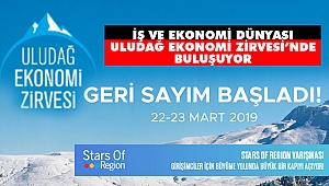 8. Uludağ Ekonomi Zirvesi'nde Geri Sayım Başladı