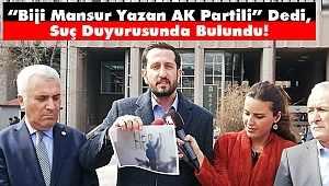 CHP'den 'Biji Mansur' Yazısına Suç Duyurusu