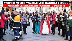 CHP'li Yedekci'den İstiklal'de 8 Mart Anması