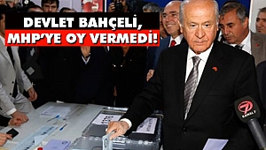 Devlet Bahçeli Oyunu Kullandı 