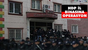 Diyarbakır'da HDP İl Binasına Operasyon: 7 Gözaltı