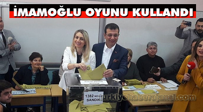 Ekrem İmamoğlu Oyunu Kullandı