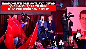 İmamoğlu'ndan Soylu'ya ''Güvenlik'' Yanıtı: TÜİK Verilerini Okusun!