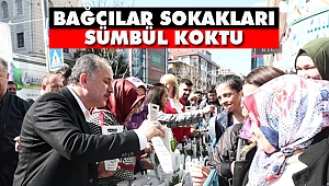 Kadınlar Günü'nde Bağcılar Sokakları Sümbül Koktu 