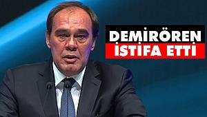 Yıldırım Demirören TFF Başkanlığından İstifa Etti