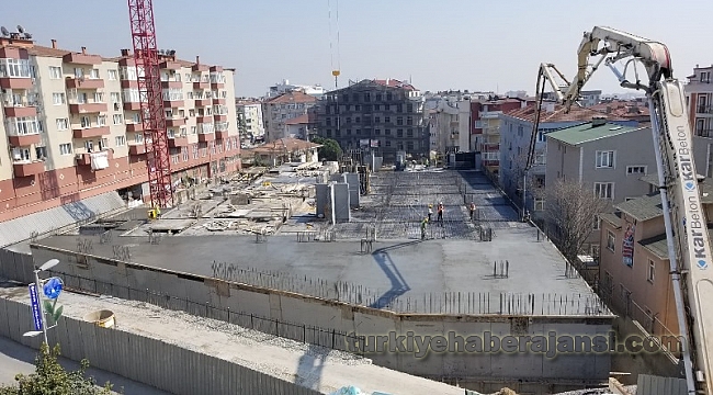 7 Katlı Otoparkın Zemin Kat Çalışmaları Başlıyor