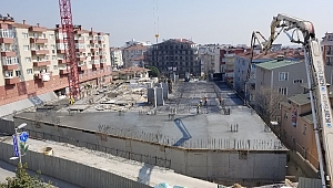 7 Katlı Otoparkın Zemin Kat Çalışmaları Başlıyor