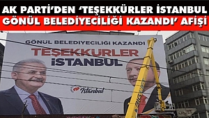 AK Parti İstanbul'u Afişlerle Donattı